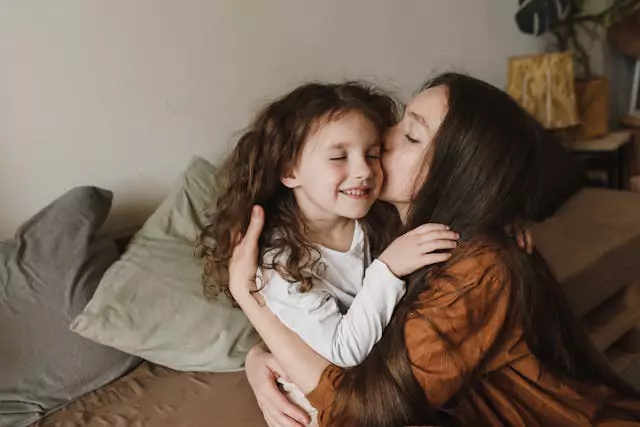 A mother and daughter in Coral Springs, representing the care and connection at the center of child custody cases.