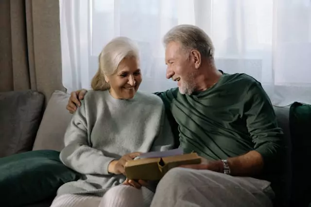 An elderly couple in Coral Springs, symbolizing the importance of planning for the future.