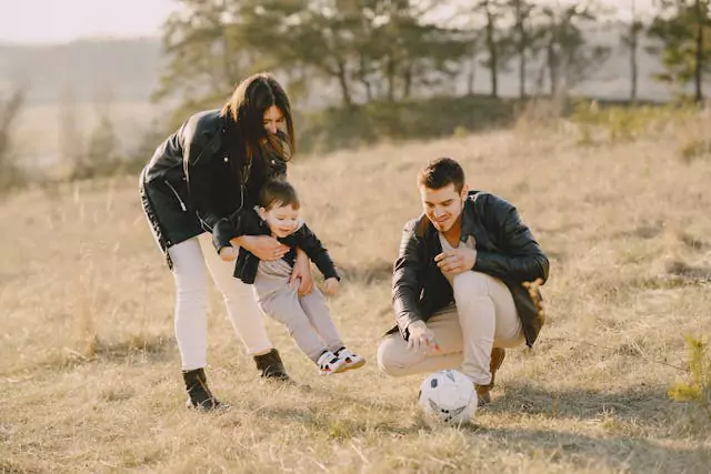 A family in Davie, Florida, reflecting the care and protection families need during times of change.