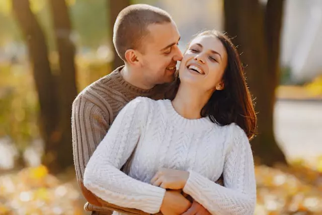 A couple in Davie, Florida, representing the value of prenuptial and postnuptial agreements.