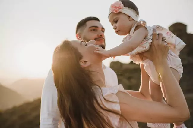 A family in Deerfield Beach, Florida, representing the guidance and care provided by the Law Offices of E.F. Robinson.