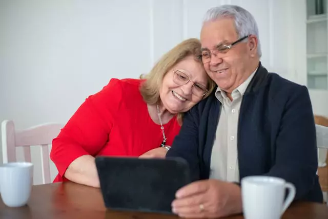 An elderly couple in Fort Lauderdale, Florida, symbolizing the importance of planning ahead.